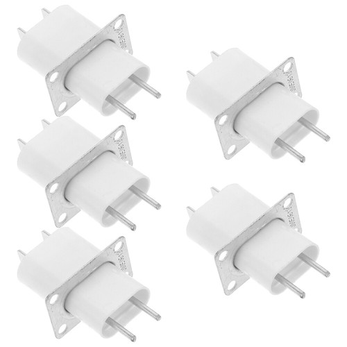 5 Pezzi Presa Magnetica Porta Microonde Pin Elemento Forno Ricambio - Foto 5 di 12
