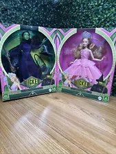Mattel Wicked Movie Glinda & Elphaba DELUXE Dolls MISPRINT ERROR BOX URL 2024