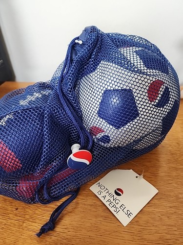 PEPSI Advertising Promotional MINI Football And  Soccer ,Logo Ball - Picture 2 of 4