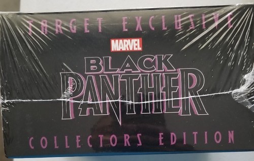 NUOVO Black Panther Viola BAGLIORE al buio Funko Pop + T-shirt/esclusivo - Foto 5 di 5