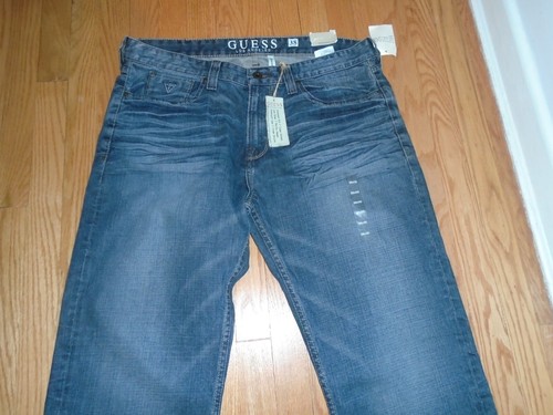 Guess Desmond Relaxed Fit Jeans Size 38/30 New With Tags - Picture 2 of 3