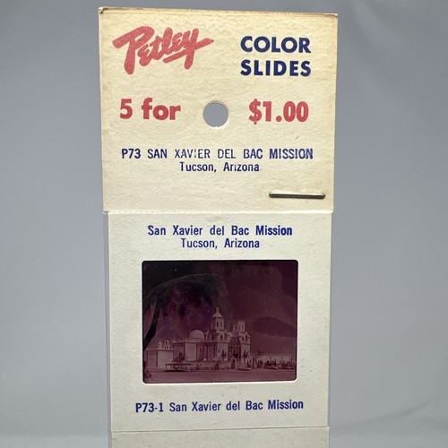 Vintage Petley Color Slides Lot of 6 Arizona, Tombstone, Wells Fargo, Sunset - Picture 2 of 19