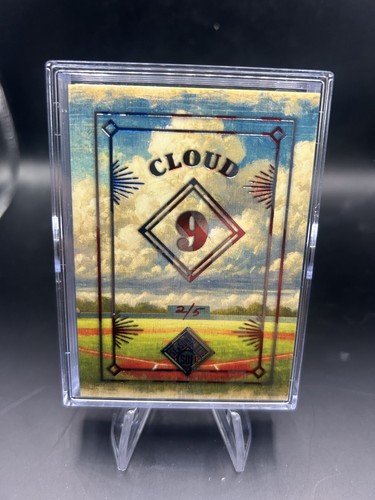 2025 Leaf Seasons In The Sun Cloud 9 Relic Booklet 2/5 9 player Relic Card