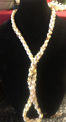 Tahiti, Tahitian Shell-Pupu Lei 40” Vintage - Picture 5 of 6