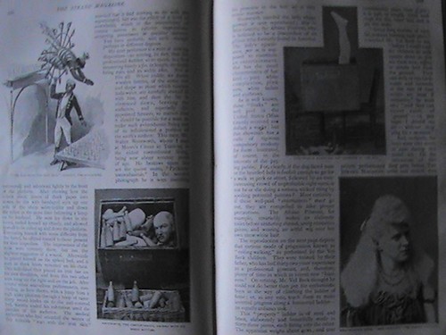 Side Show Shows Weird Circus Old Antique 1896 Article Cliquot Ricardo - Picture 4 of 5