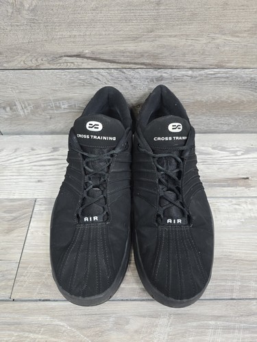 Nike Air Cross Training 2008 scarpe vintage nere da uomo taglia 13 318407-001 *RARO* - Foto 5 di 12