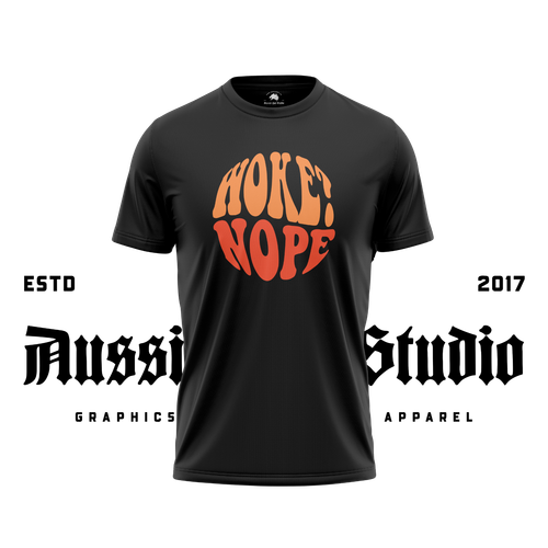 Woke? Nope - Men's T-Shirt - Picture 4 of 5