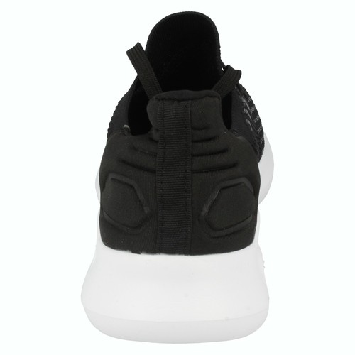 Uomo Reflex con Lacci Bianco Nero Casual Leggero Maglia SPORTS Ginnastica A2R189 - Foto 9 di 24