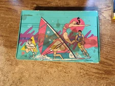 GENERAL BOX CO SPORTS BOX THEME CARDBOARD SCHOOL PEN PENCIL BOX / WRONGWAY052