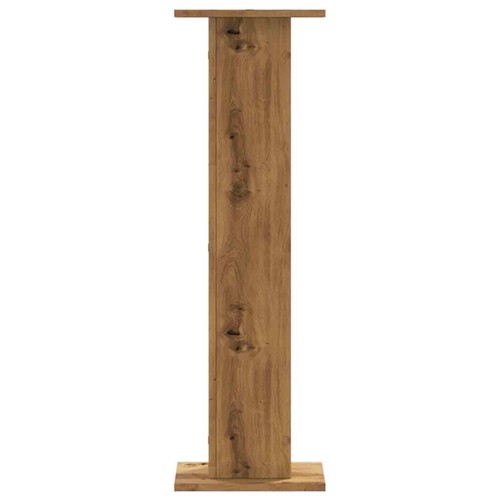 Speaker Stands 2 pcs Artisian Oak 30x30x95 cm Engineered Wood vidaXL - Picture 4 of 9