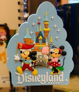 Disneyland-Resort-Exclusive-Mickey-amp-Minnie-Mouse-Park-Life-Magnet-New