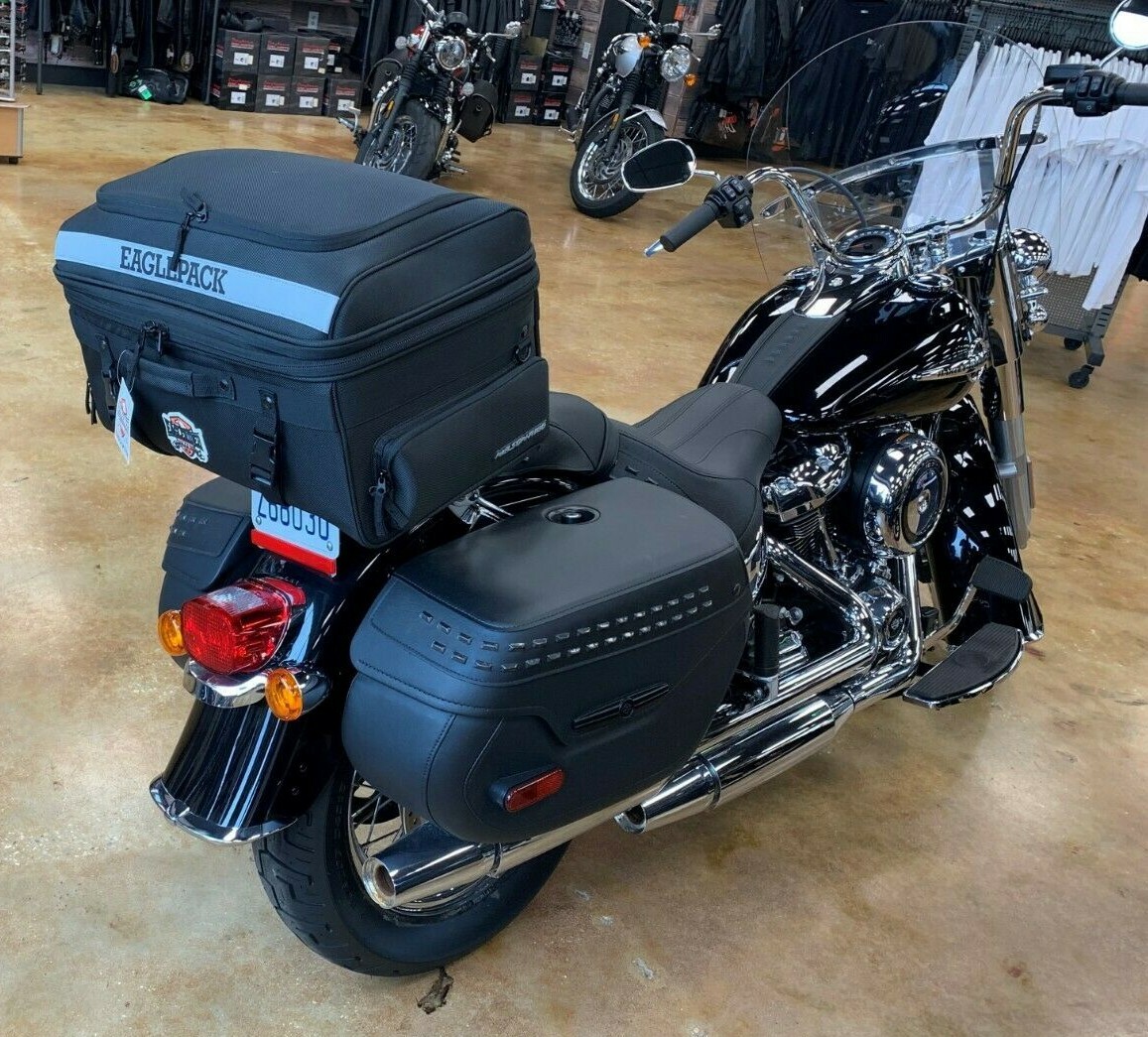 Nelson-Rigg Sissy Bar Bag Motorcycle Luggage Harley Davidson Heritage  Softail | eBay