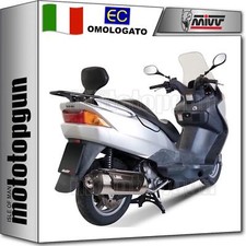 terminale completo omologato open urban inox mivv per suzuki burgman 150 2004 04