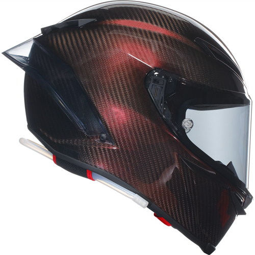 AGV Pista GP-RR Rosso 100% Carbonio Ece 22.06 Gara di Moto / Casco da Strada - Picture 2 of 7