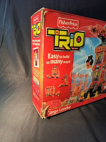 Fisher Price Trio Cargo Loader Bausteine 79/80 Stück Easy Click BESCHREIBUNG LESEN - Bild 3 von 19