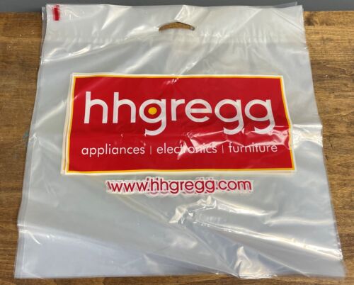Lote de 10 bolsas de compras al por menor HH Gregg HHGregg - Imagen 1 de 4