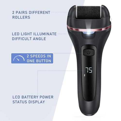 Electric Grinding Pedicure Tools Foot Sandpaper File for Heels Professional Foot - Picture 9 of 16