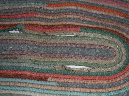 Braided Oval Area Rug Vintage - Picture 5 of 8