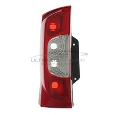 Peugeot Bipper Rear Light 2008-2016 Rear Tailgate Lamp Back Lens Passenger Side