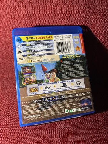 TOY STORY 3D + Blu-Ray + DVD + Digital DISNEY (Pics) SHIPS FREE - Picture 2 of 6