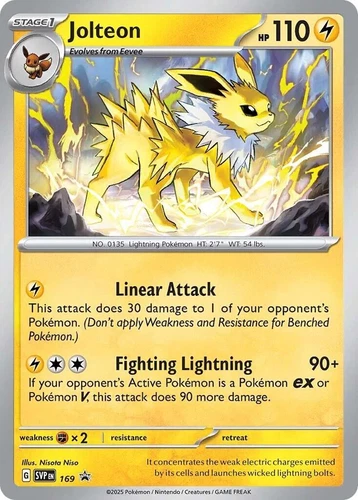 Jolteon 169 Sv: Scarlet & Violet Promo Cards
