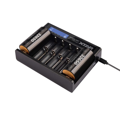 XTAR ANT MC6 Lithium Akku 6 Channel USB Ladegerät Li Ionen 20700 26650 - Bild 5 von 5