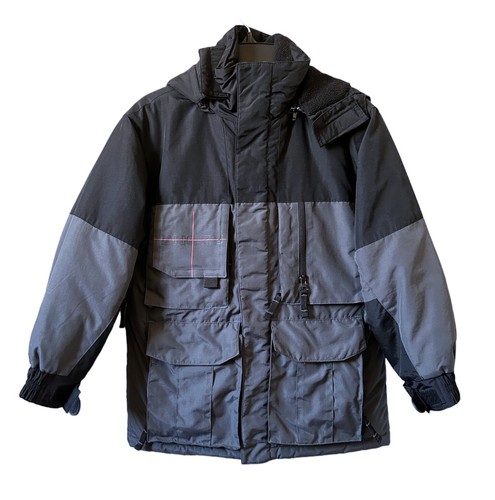 Boys SNOZU Ski Jacket Weather Resistant Removable Hood Snow Guard Size Medium 8