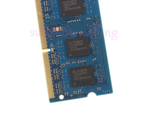 Elpida 4GB PC3-12800 1RX8 DDR3-1600Mhz Sodimm Laptop Memory Low Density 204pin - Picture 5 of 5