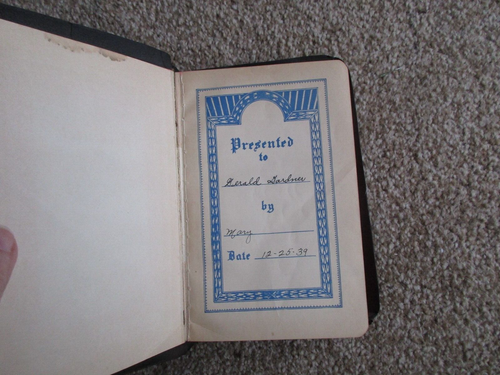 Holy Bible King James Version 1939 Vintage Collins’ Clear-Type Great Britain - Picture 2 of 8
