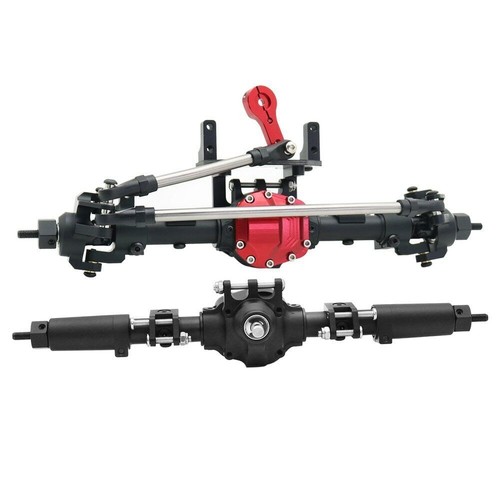 CNC Alu Front/ Rear Straight Axle for 1:10 RC Crawler Axial SCX10 II 90046 90047 - Picture 21 of 24
