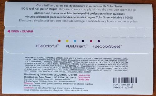 Color Street Nail Strips ~ A-L ~ GLITTER, GLITTERS, SHIMMERS ~ various styles - Picture 610 of 1,067