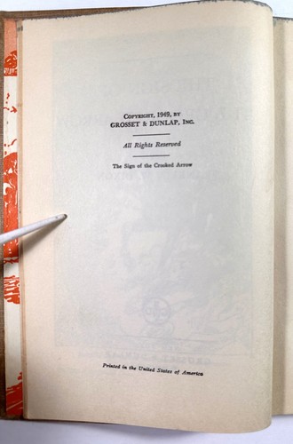 DIXON: Sign of the Crooked Arrow (Hardy Boys 1st Series, No. 28) (G & D, 1954) - Imagen 4 de 8
