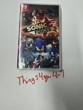 New Sonic Forces Modern & Classic Sonic  Video Game Nintendo Switch Brand New