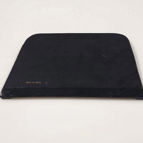 Black Lacquer Ware Wooden Crumber Crumb Tray Silent Butler Japan 8.25" x 5.25" - Picture 7 of 8