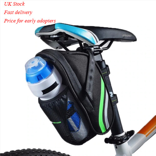 RockBros Fahrrad Heckträgertasche Rear Pack Kofferraum Satteltasche Tasche + Trinkflasche - Bild 1 von 8