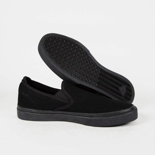 Emerica - Wino G6 Slip On (Vegan Suede) Shoes - Black - Picture 3 of 5