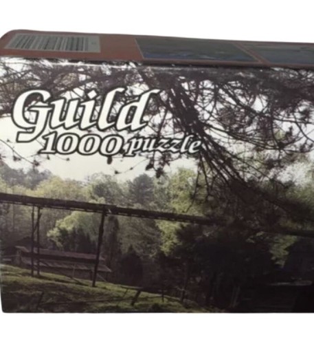 GUILD 1000 Pc Puzzle The Old Mill On The River #4710-30 NEW Sealed VINTAGE - Picture 2 of 6