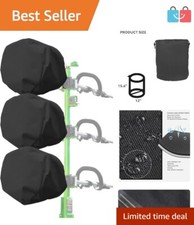 3-Pack Heavy Duty Waterproof Trimmer Engine Covers for All Outdoor Equipment