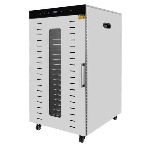 20 Tray Food Dehydrator Stainless Fruit Meat Jerky Dryer Blower Commercial 1700W - Picture 3 of 15