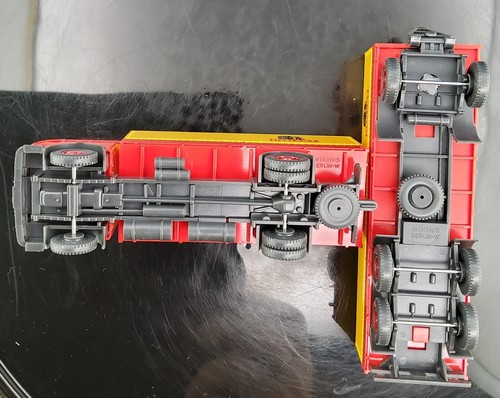 MERCEDES-BENZ FERNLASTZUG HOLERT TRUCK/TRAILER BY WIKING #455 HO SCALE MINT - Picture 16 of 18