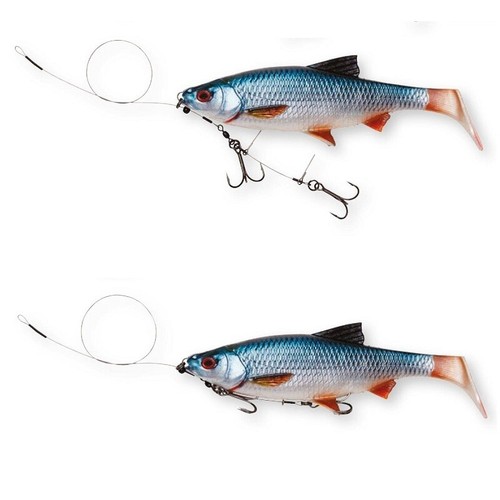 Savage Gear Line Thru Corkscrew Rig 2er Pack Gummifisch Köder Shallow System - Picture 7 of 11