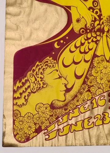 Hapshash & Coloured Coat UFO Coming Arthur Brown psychedelic poster vintage 1967 - Picture 8 of 24