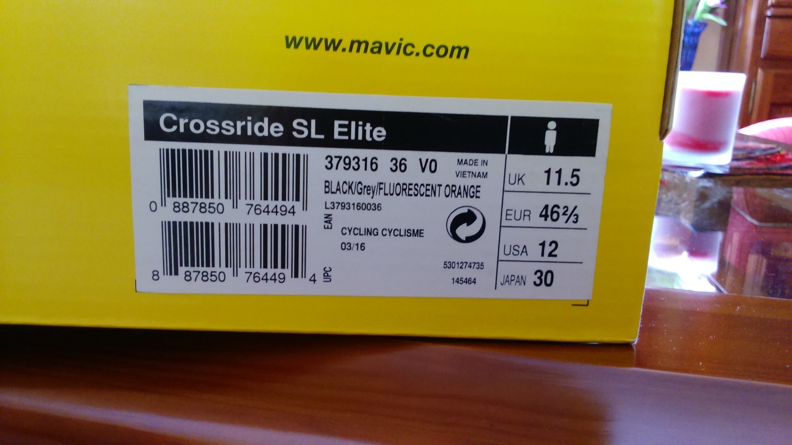 ZAPATILLA MTB MAVIC CROSSRIDE SL ELITE. 46,2 3 ZAPATILLA MTB MAVIC CROSSRIDE SL ELITE. 46,2 3