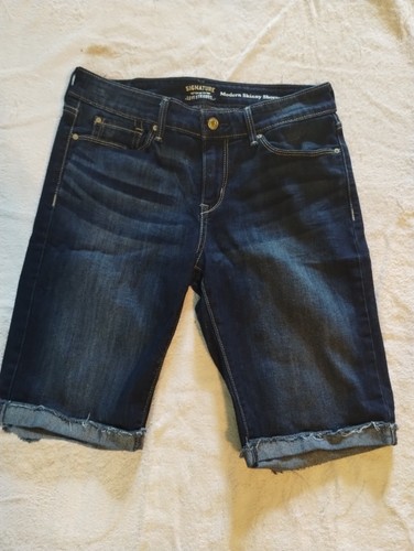 Levis blau Stretch Denim Bermuda Jeansshorts Junior Damengröße 6