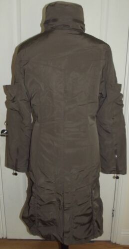 Chaqueta Abrigo Largo LAGENLOOK QUIRKY GÓTICO PUNK con Capucha Forrado de Lanza Tallas UK 14-24 - Imagen 3 de 4