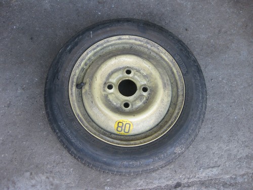 Daihatsu Cuore L251 (03-07) : Notrad 105/90-12 80M Ersatzrad 3x12 Reserverad - Bild 1 von 1