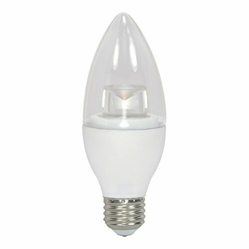 Satco S8953 B11 LED 3000K Medium Base Light Bulb, 4.5W - Picture 1 of 5