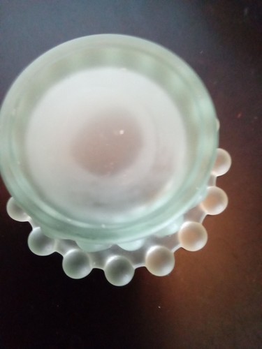 Boopie Style Candle Holder. Lt Green Satin Finish. EUC - Picture 6 of 7
