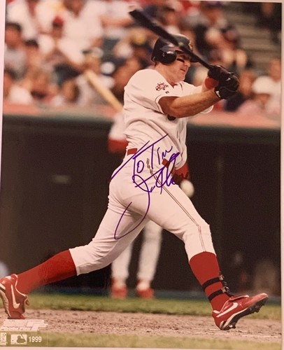 Foto firmada por Jim Thome Cleveland Indians béisbol mlb 8x10 - Imagen 1 de 9