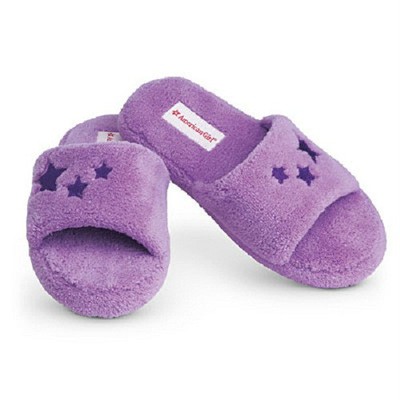 purple slippers